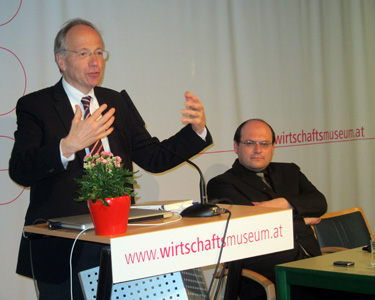 Rudolf Taschner und Patrick Horvath